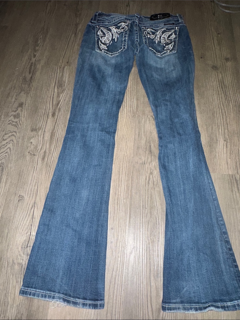 Woman’s boot cut miss me jeans